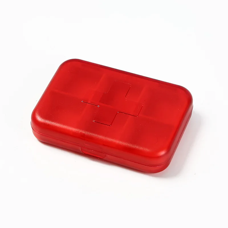 6-Compartment Medicine Mini Storage Box Sealed Portable Travel Portable Pill Box
6-Compartment Medicine Mini Storage Box Sealed Portable Travel Portable Pill Box