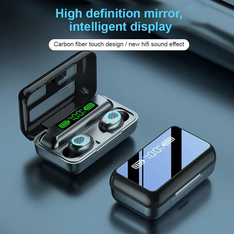 R15 TWS Wireless Earphones Stereo Bluetooth 5.1 Headphones 3D Touch Headset Sport Waterproof Earbuds With Charging Case Earphone
R15 TWS Wireless Earphones Stereo Bluetooth 5.1 Headphones 3D Touch Headset Sport Waterproof Earbuds With Charging Case Earphone