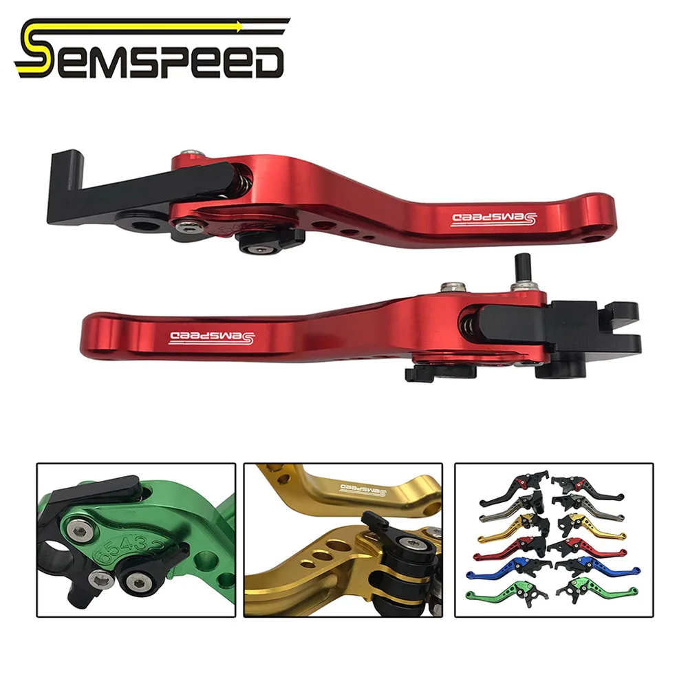 SEMSPEED Мотоцикл с ЧПУ Короткие сцепные рычаги ручки для Yamaha TMAX530 2012 2019 2020 TMAX500 2008 2018