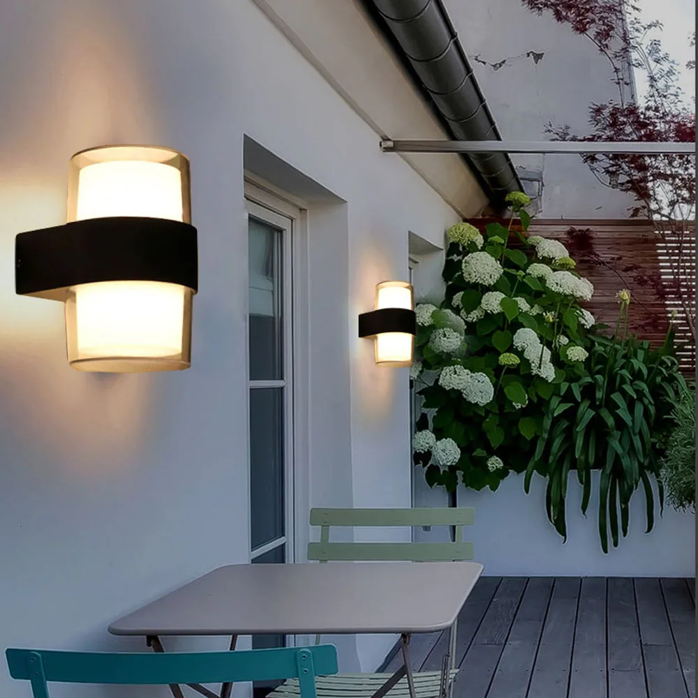 Modern Nordic Style LED Wall Light Outdoor Waterproof Indoor Wall Lamps Living Room Porch Garden Lamp 9W 18W AC90-260V 3000K
Modern Nordic Style LED Wall Light Outdoor Waterproof Indoor Wall Lamps Living Room Porch Garden Lamp 9W 18W AC90-260V 3000K