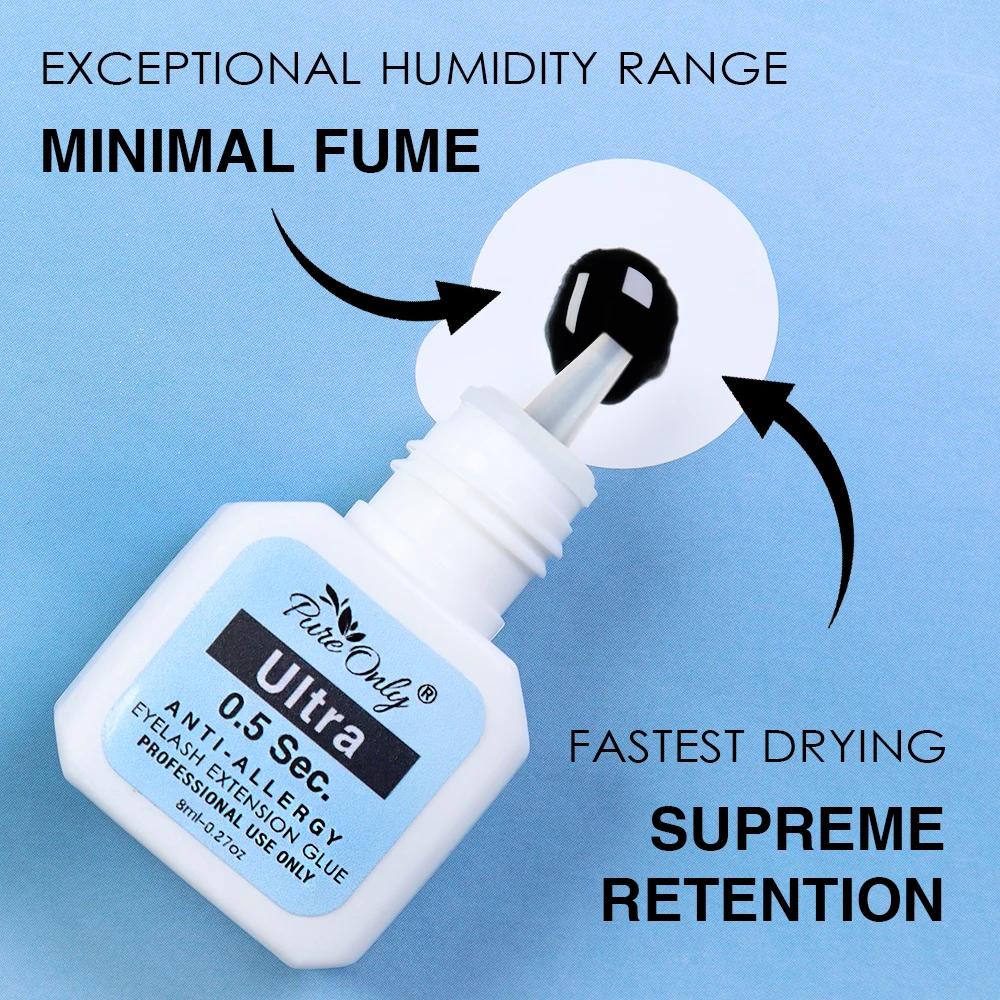 8ml Professional Grafting Eyelashes Glue 0.5 Sec Quick Drying Eyelash Extension Glue Private Label Waterproof Strong Adhesive
8ml Professional Grafting Eyelashes Glue 0.5 Sec Quick Drying Eyelash Extension Glue Private Label Waterproof Strong Adhesive