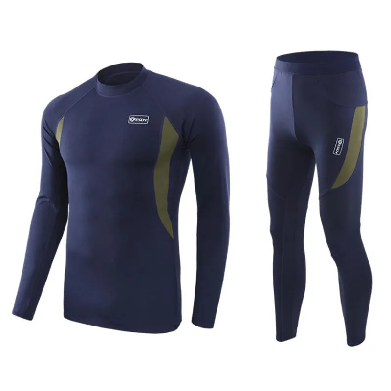 Top quality new thermal underwear men underwear sets compression fleece sweat quick drying thermo underwear men clothing S-3XL
Top quality new thermal underwear men underwear sets compression fleece sweat quick drying thermo underwear men clothing S-3XL