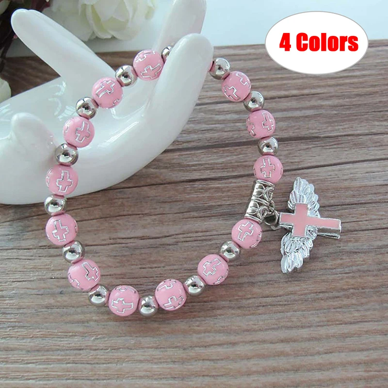 Imitation Pearls Elegant Girls Gift Religious Ornaments Rosary Bracelet Arm Jewelry Jesus Cross Beaded Bracelet
Imitation Pearls Elegant Girls Gift Religious Ornaments Rosary Bracelet Arm Jewelry Jesus Cross Beaded Bracelet