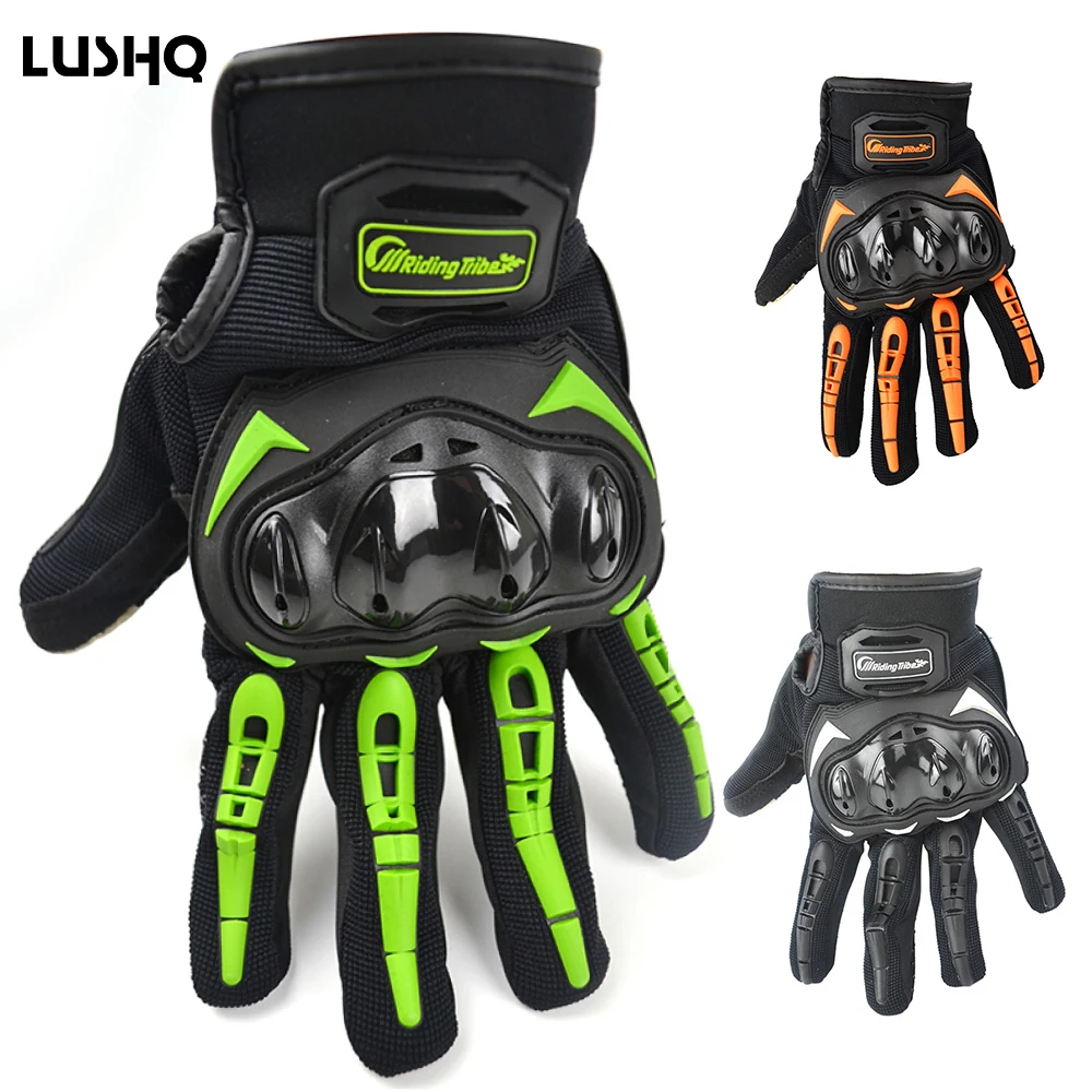 

Motorcycle gloves guantes moto Full Finger Touchscreen Motocross furygan variety of styles Breathable gant moto