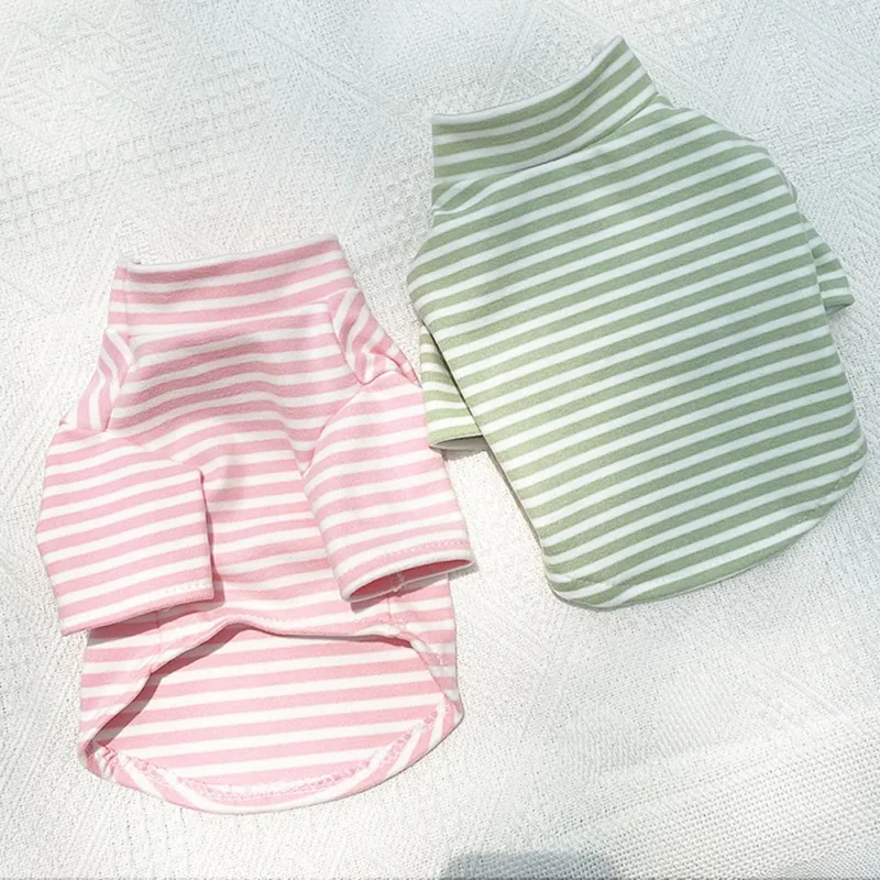 Pullover Striped T-Shirt For Cats Small Dogs Spring Autumn Bottomed Shirt Puppy Round Neck Vest Soft Cotton Clothes Cute Pajamas
Pullover Striped T-Shirt For Cats Small Dogs Spring Autumn Bottomed Shirt Puppy Round Neck Vest Soft Cotton Clothes Cute Pajamas