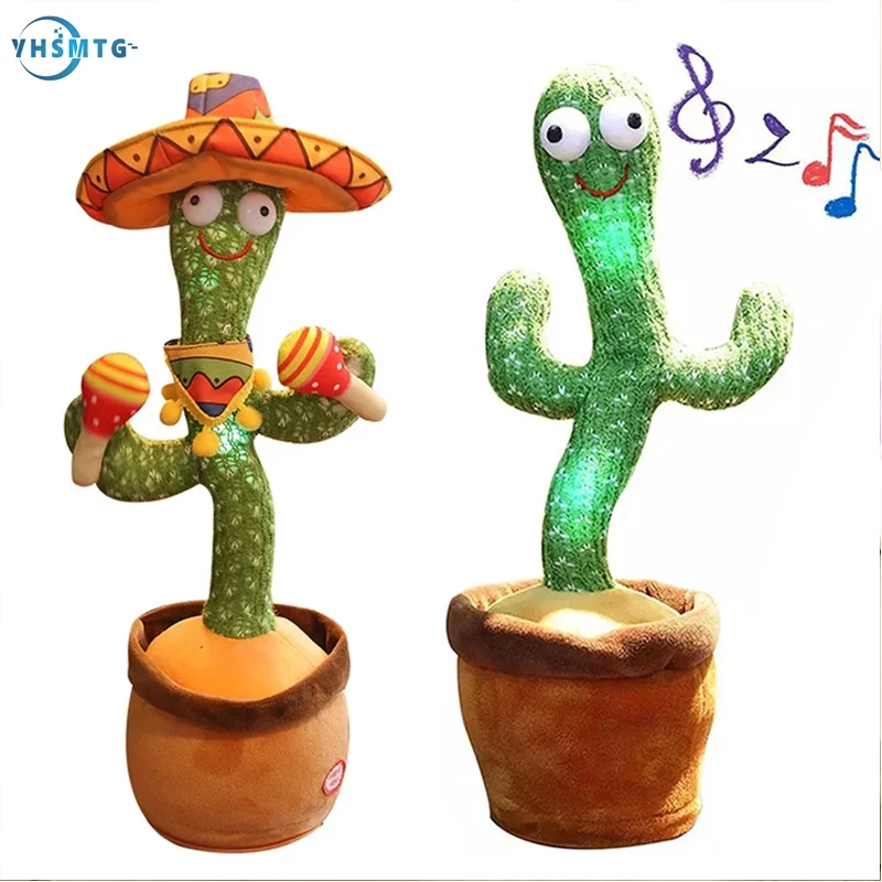 Dancing Cactus Speak Electronic Plush Toy Twisting Singing Dancer Talking Novelty Funny Music Luminescent Teen Room Decor Gifts
Dancing Cactus Speak Electronic Plush Toy Twisting Singing Dancer Talking Novelty Funny Music Luminescent Teen Room Decor Gifts