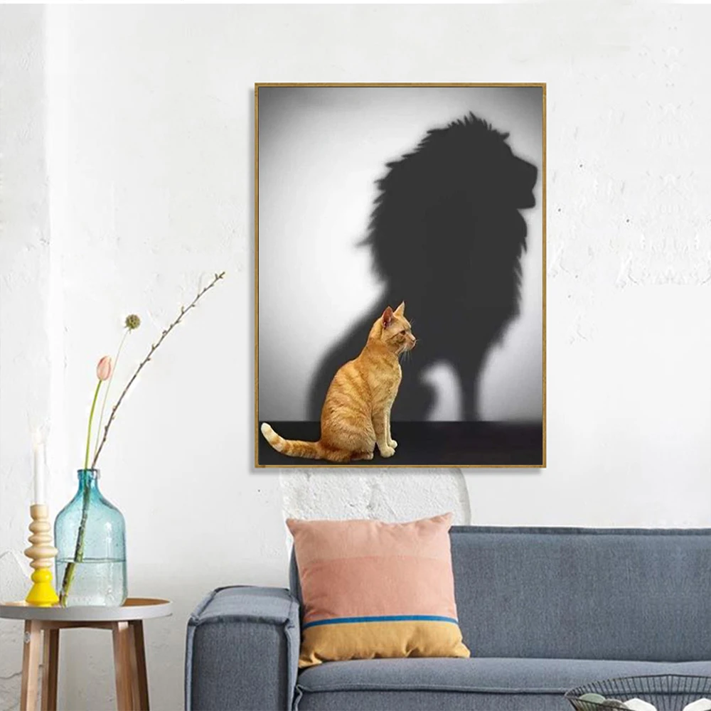 HUACAN Paint By Numbers Lion Animal Wall Art Unique Gift Hand Painted Coloring By Numbers Cat Children's Room Decor
HUACAN Paint By Numbers Lion Animal Wall Art Unique Gift Hand Painted Coloring By Numbers Cat Children's Room Decor