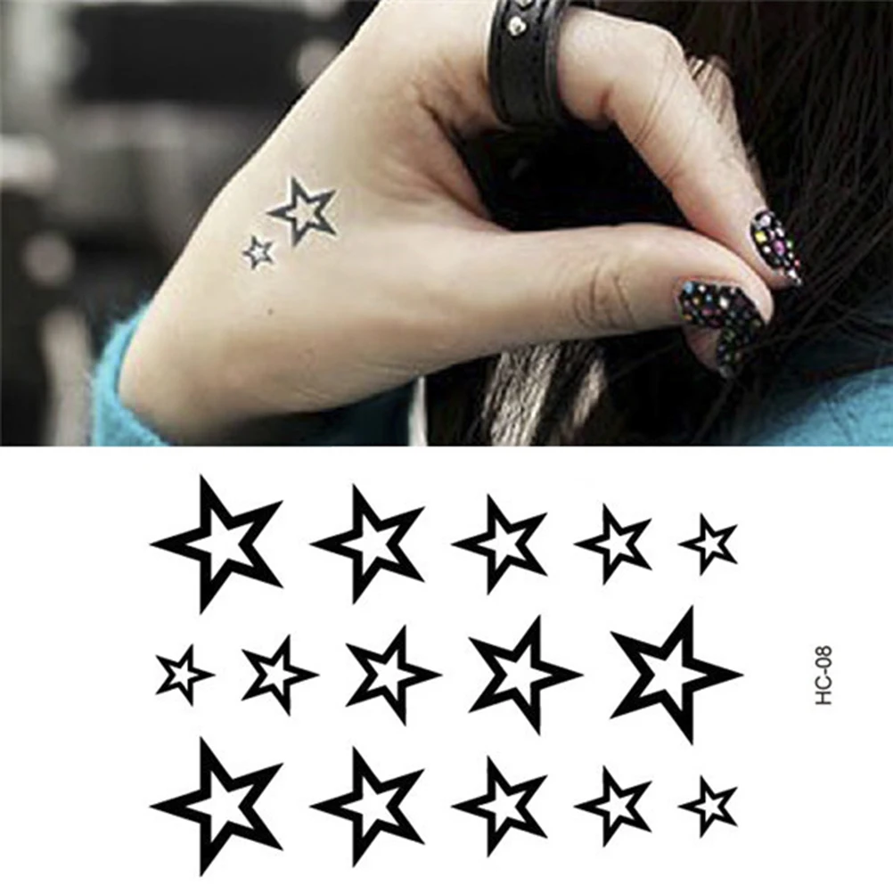 3D Star Waterproof Temporary Tattoos Sticker Body Man's Half Sleeve Arm Star Temporary Totem Tattoo Stickers Body Art Tatoo
3D Star Waterproof Temporary Tattoos Sticker Body Man's Half Sleeve Arm Star Temporary Totem Tattoo Stickers Body Art Tatoo