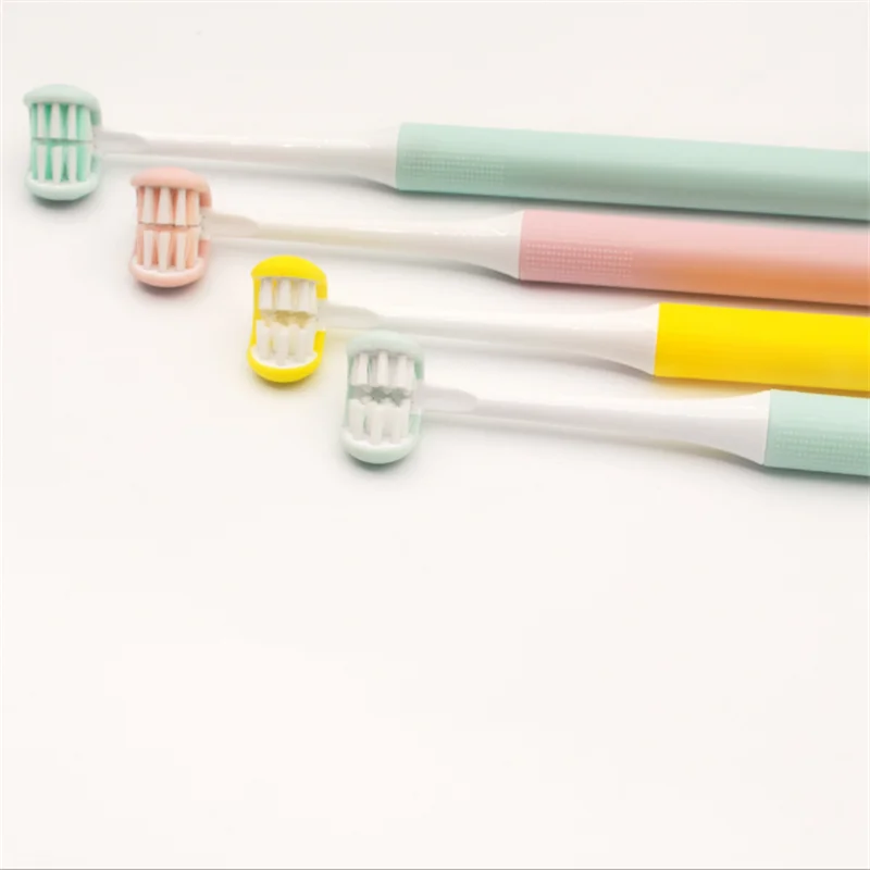 New 3D Children Adult Three-sided Wrapped U-shaped Toothbrush, Oral Cleaning and Brushing, Soft Toothbrush Without Dead Ends
New 3D Children Adult Three-sided Wrapped U-shaped Toothbrush, Oral Cleaning and Brushing, Soft Toothbrush Without Dead Ends