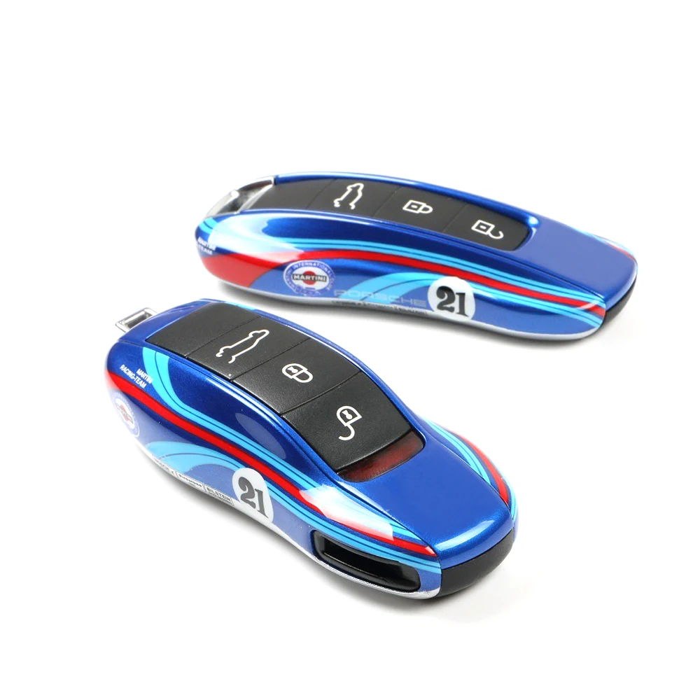 New Key Case Cover For Porsche Cayenne Panamera 971 911 9YA 718 Macan Carman Boxster Side Shell Cap Fob Blue Keyless Remote Case
New Key Case Cover For Porsche Cayenne Panamera 971 911 9YA 718 Macan Carman Boxster Side Shell Cap Fob Blue Keyless Remote Case