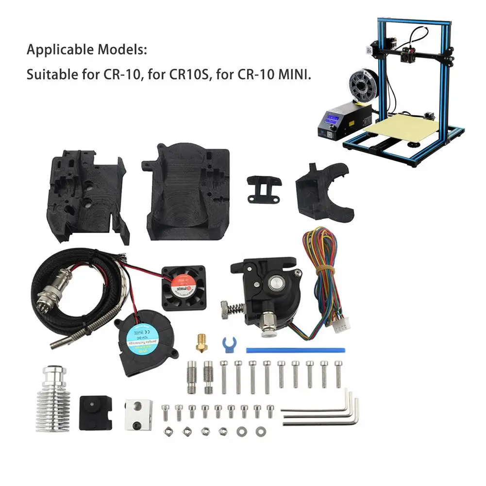DIY Upgrade For DDE-Orbiter V1.5 Direct Drive Extruder Kit Replacement Set For Creality CR10S CR-10/MINI 3D Printer Accessories
DIY Upgrade For DDE-Orbiter V1.5 Direct Drive Extruder Kit Replacement Set For Creality CR10S CR-10/MINI 3D Printer Accessories