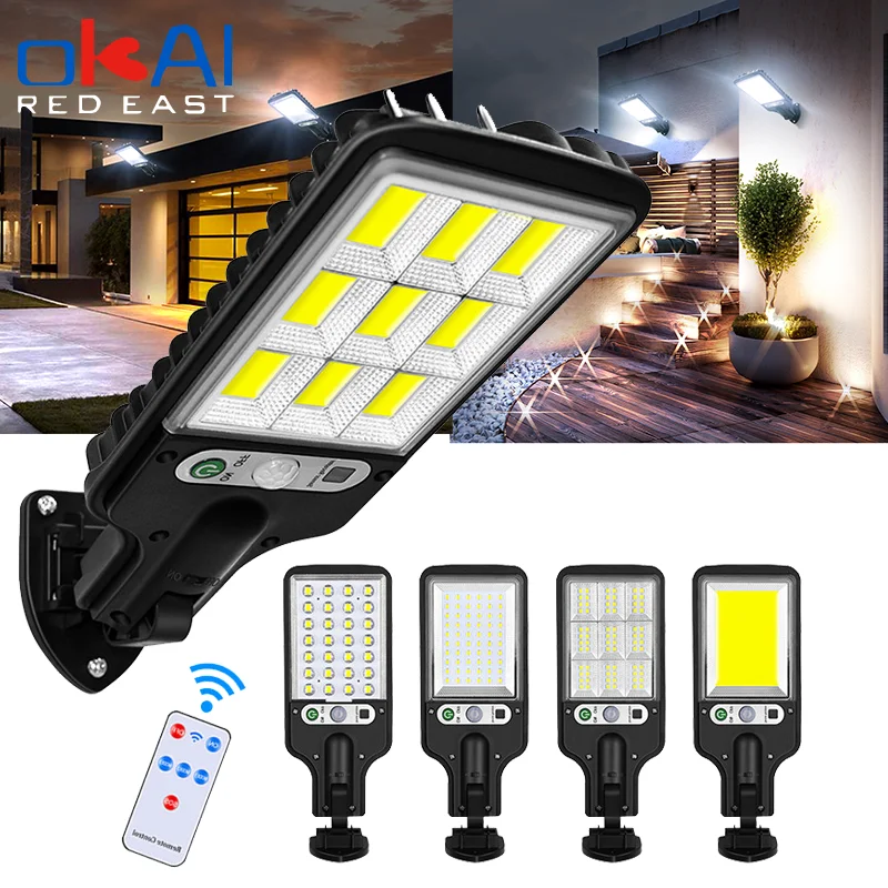 Solar Light 117 COB Large Outdoor Solar Waterproof Street Light Garden Infrared Sensor Motion Sensor Smart Remote Control Light
Solar Light 117 COB Large Outdoor Solar Waterproof Street Light Garden Infrared Sensor Motion Sensor Smart Remote Control Light