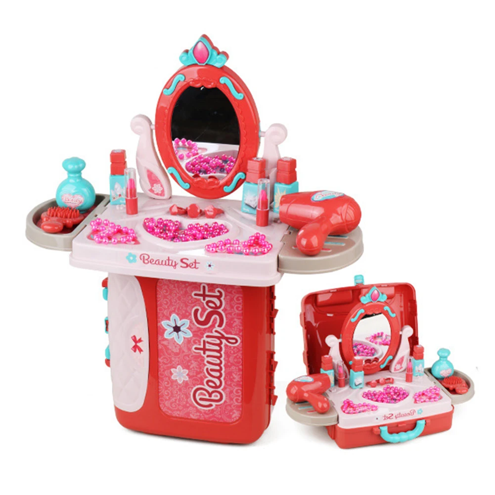 Pretend Play Beauty toys Beauty Fashion toys Girls Princess Dressing Makeup toy set kids Children's simulation dressing table
Pretend Play Beauty toys Beauty Fashion toys Girls Princess Dressing Makeup toy set kids Children's simulation dressing table