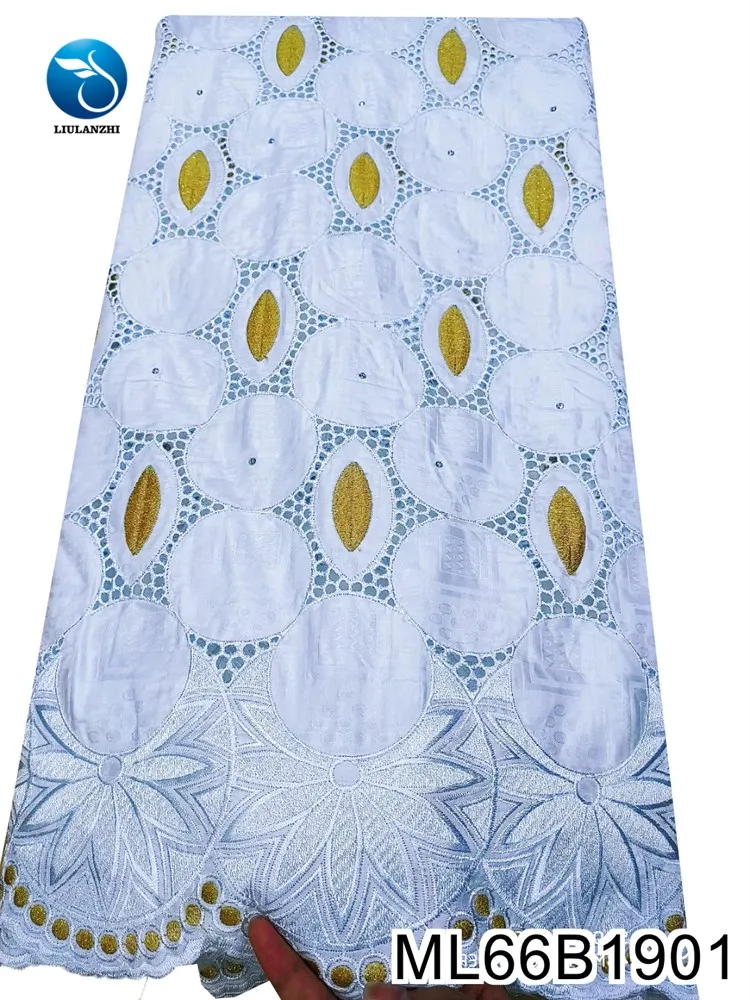 LIULANZHI White Bazin Riche Getzner African Jacquard Fabric Brocade Fabric 100 Cotton ML66B19/ML66B20
LIULANZHI White Bazin Riche Getzner African Jacquard Fabric Brocade Fabric 100 Cotton ML66B19/ML66B20