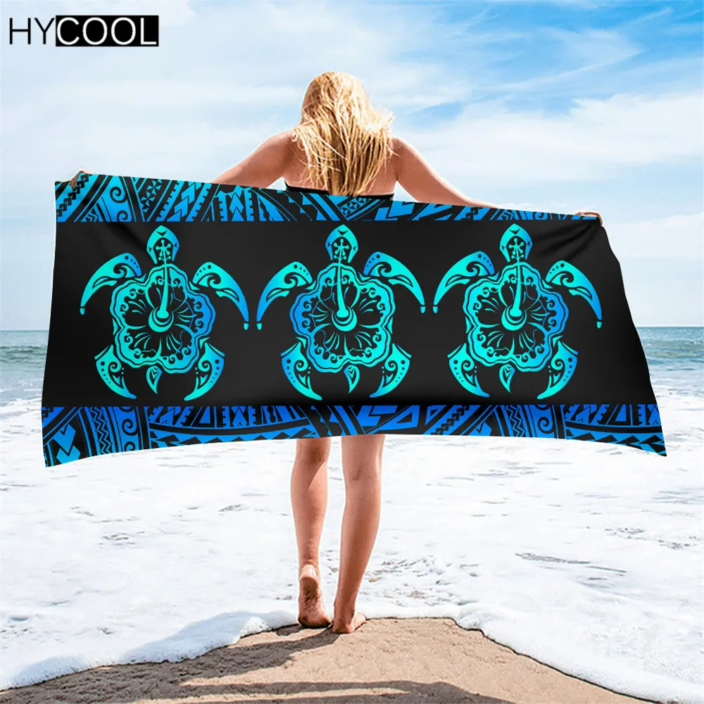 Polynesian With Turtle Hibiscus Printing Women Men Microfiber Quick-Dry Swimming Towels Casual Beach Bathing Face Toallas
Polynesian With Turtle Hibiscus Printing Women Men Microfiber Quick-Dry Swimming Towels Casual Beach Bathing Face Toallas