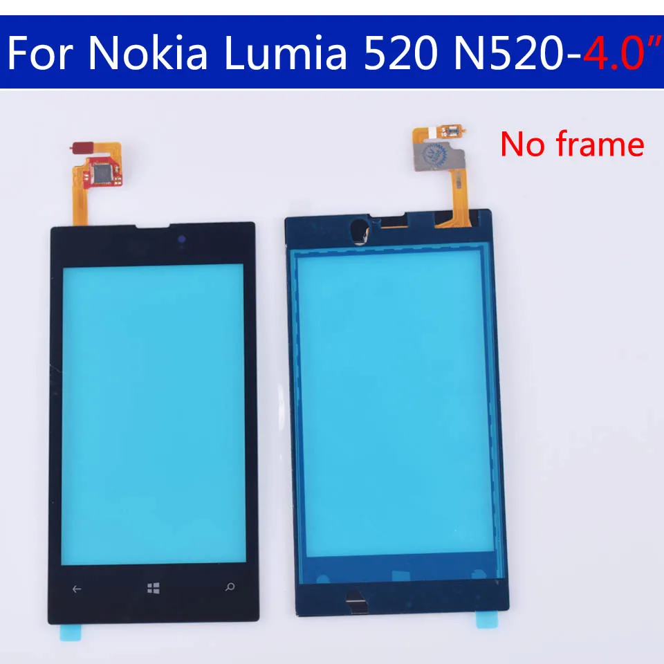 10 штук в партии чехол с подставкой и отделениями для карт Nokia Lumia 520 N520 сенсорный