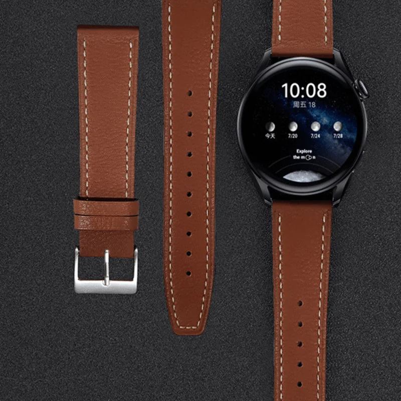 Durable Genuine Leather Strap Watch Band For Huawei Watch 3 Watch3 Watch Accessories Fashion Anti-scratch Watchbands Wrist Strap
Durable Genuine Leather Strap Watch Band For Huawei Watch 3 Watch3 Watch Accessories Fashion Anti-scratch Watchbands Wrist Strap