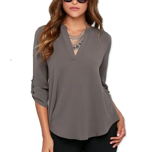 2020 New Fashion shirt women elegant blouses vintage chiffon blouse long sleeve OL shirts casual plus size women clothing S-5XL
2020 New Fashion shirt women elegant blouses vintage chiffon blouse long sleeve OL shirts casual plus size women clothing S-5XL