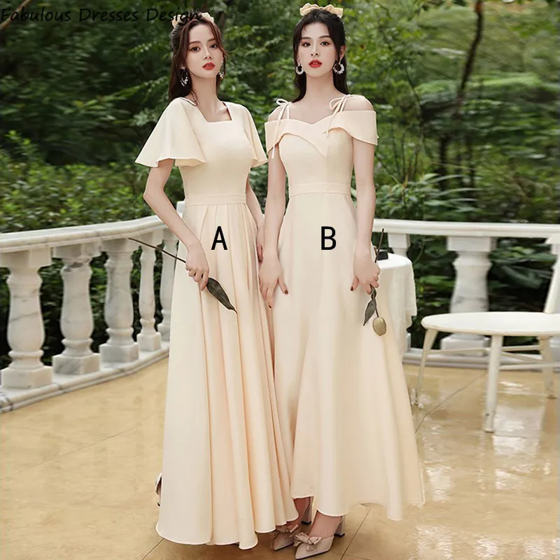 Square Neck Short Sleeve Bridesmaid Dresses Ankle Length A Line Korea Women Wedding Party Dress 2021 Vestido De Fiesta De Boda
Square Neck Short Sleeve Bridesmaid Dresses Ankle Length A Line Korea Women Wedding Party Dress 2021 Vestido De Fiesta De Boda