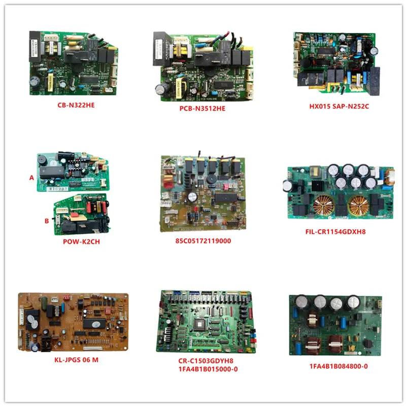CB N322HE | PCB N3512HE HX015 SAP N252C POW K2CH 85C05172119000 KL JPGS 06 м б/у|Запчасти для кондиционера|
