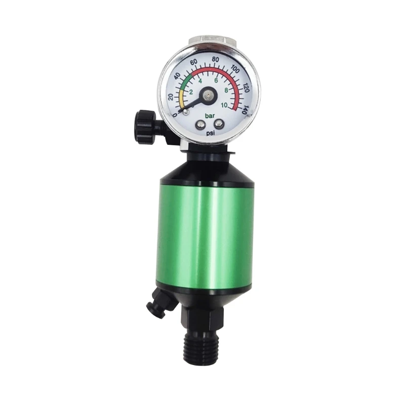 Oil Water Filter of Control of Paint Spray for Furniture Leather Toys for Air Tools Spray Guns Sandblasters
Oil Water Filter of Control of Paint Spray for Furniture Leather Toys for Air Tools Spray Guns Sandblasters