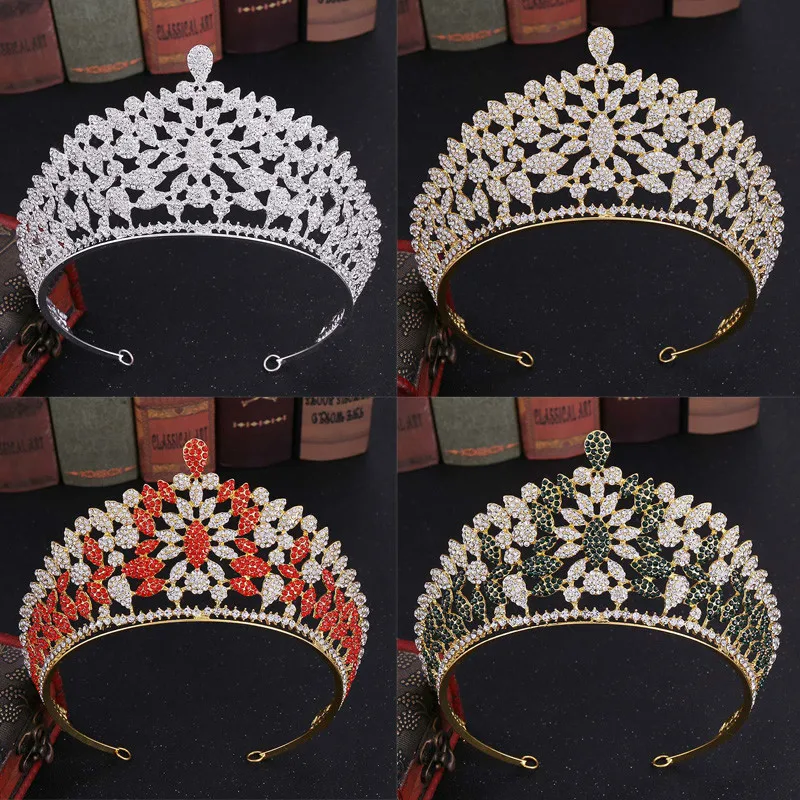 Luxury Sparkling Crystal Bridal Hair Accessories Crown RhinestonesTiaras Big Diadem Crowns Girls Wedding Halloween Day Party
Luxury Sparkling Crystal Bridal Hair Accessories Crown RhinestonesTiaras Big Diadem Crowns Girls Wedding Halloween Day Party