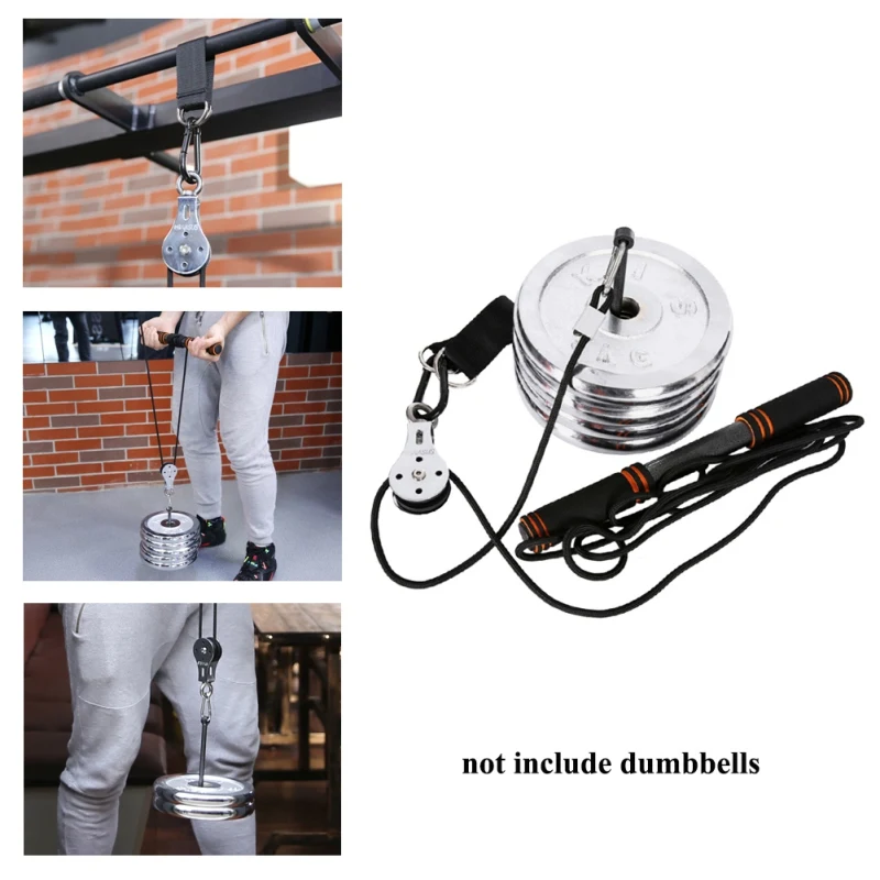 Cable Machine Attachments Rope D-Handle Cable Pully Optional for Gym Fitness Equipment Weight Lifting Workout Accessories
Cable Machine Attachments Rope D-Handle Cable Pully Optional for Gym Fitness Equipment Weight Lifting Workout Accessories