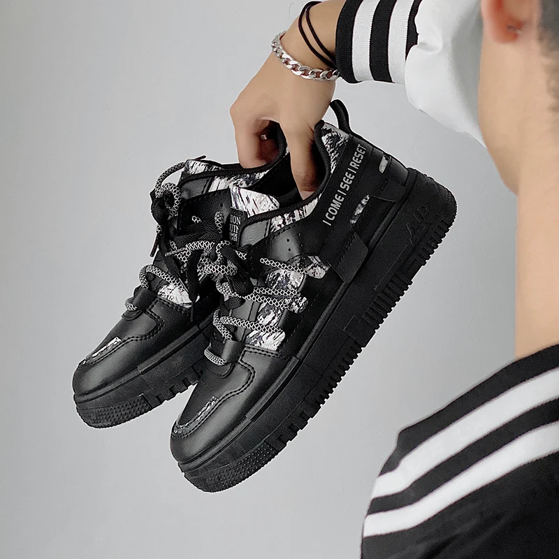 Hot Sport Shoes Men Casual Shoes Tenis Masculino Fashion Lace Up Luxury Man White Shoes 2021 Leather Skateboard Sneakers Comfort
Hot Sport Shoes Men Casual Shoes Tenis Masculino Fashion Lace Up Luxury Man White Shoes 2021 Leather Skateboard Sneakers Comfort