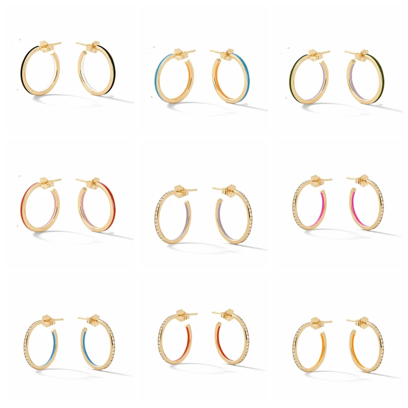 Женские серьги-гвоздики из серебра 925 пробы с эмалью
Женские серьги-гвоздики из серебра 925 пробы с эмалью