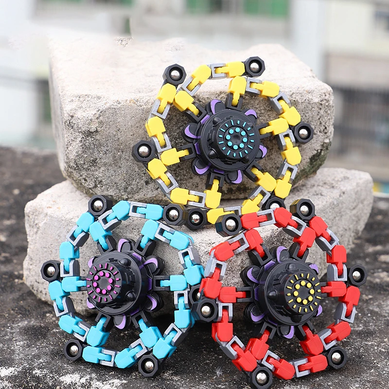 Newest Deformed Fidget Spinner Chain Toys For Children Antistress Hand Spinner Vent Toys Adult Stress Relief Sensory Gyro Gift
Newest Deformed Fidget Spinner Chain Toys For Children Antistress Hand Spinner Vent Toys Adult Stress Relief Sensory Gyro Gift