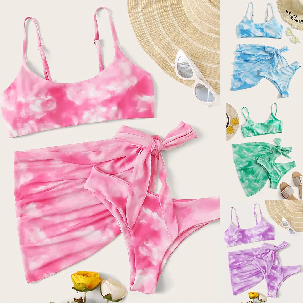 Swimwear Women Push Up Bikinis 2020 Mujer Push-up Women's Bikini Print Set Swimsuit Three Piece Filled Bra Swimwear Beachwear
Swimwear Women Push Up Bikinis 2020 Mujer Push-up Women's Bikini Print Set Swimsuit Three Piece Filled Bra Swimwear Beachwear