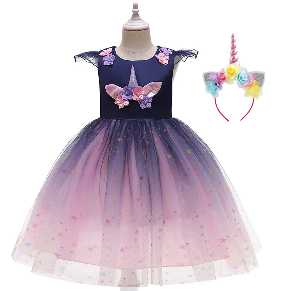 Birthday Children's Unicorn Party fancy Dress Costumes Headband Kids Halloween Princess Cosplay Clothes 3-10 Years
Birthday Children's Unicorn Party fancy Dress Costumes Headband Kids Halloween Princess Cosplay Clothes 3-10 Years