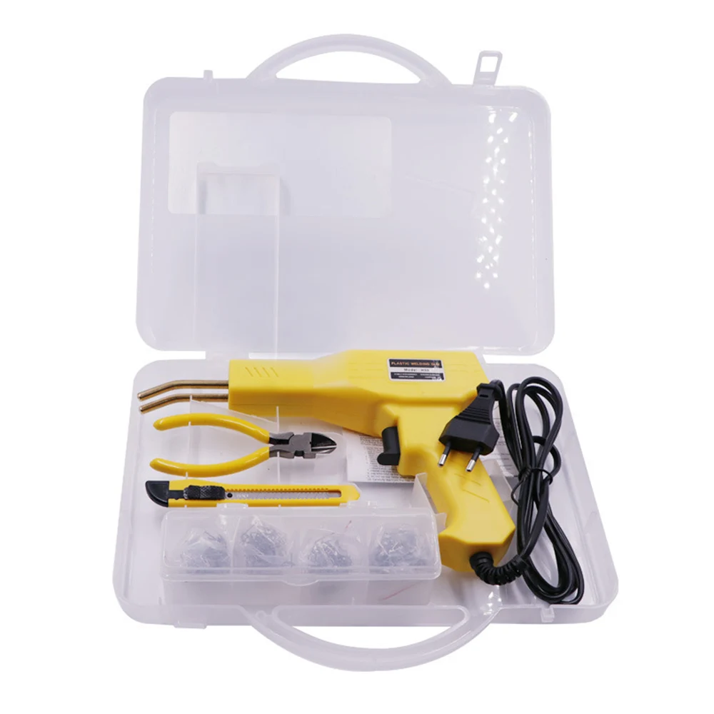 Handy Plastics Welders Garage Tools Hot Staplers Machine Staple PVC Repairing Machine Car Bumper Repairing Stapler Welding Tool
Handy Plastics Welders Garage Tools Hot Staplers Machine Staple PVC Repairing Machine Car Bumper Repairing Stapler Welding Tool