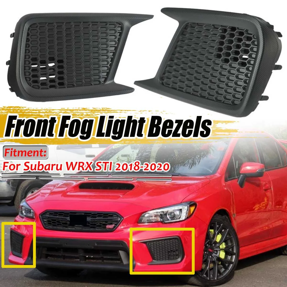 Новая решетка передней противотуманной фары для автомобиля, отделка в виде сот для Subaru WRX STI 2018 2019 2020 57731VA400 57731VA410
Новая решетка передней противотуманной фары для автомобиля, отделка в виде сот для Subaru WRX STI 2018 2019 2020 57731VA400 57731VA410