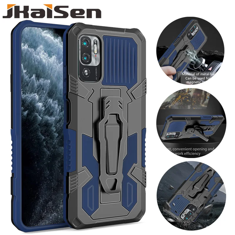 Shockproof Back Clip Phone Case For Xiaomi POCO X3 X3Pro X3NFC X3 GT Magnetic Kickstand Protective Cover For POCO M3 F3 M3Pro 5G
Shockproof Back Clip Phone Case For Xiaomi POCO X3 X3Pro X3NFC X3 GT Magnetic Kickstand Protective Cover For POCO M3 F3 M3Pro 5G
