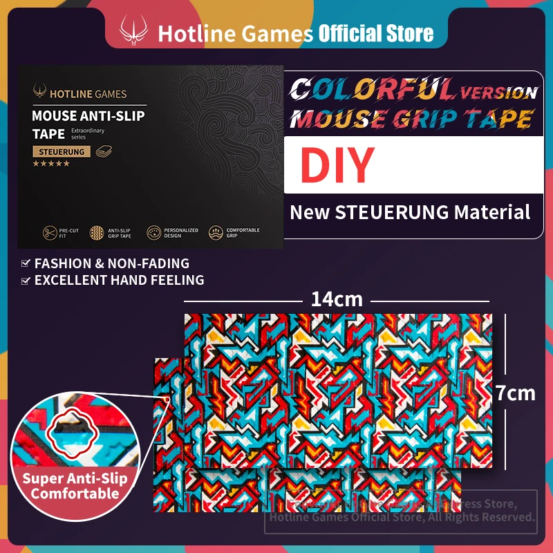Hotline Games DIY версии Φ противоскользящая рукоятка для игровой мыши, устойчивая к поту, легко обрезается, прост в использовании, очень прочный
Hotline Games DIY версии Φ противоскользящая рукоятка для игровой мыши, устойчивая к поту, легко обрезается, прост в использовании, очень прочный