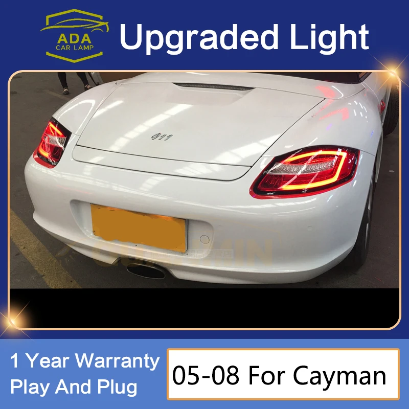 Car Styling Tail Lamp for Porsche Cayman 987 Tail Lights 2005-2008 Boxter LED Tail Light DRL Brake Reverse
Car Styling Tail Lamp for Porsche Cayman 987 Tail Lights 2005-2008 Boxter LED Tail Light DRL Brake Reverse