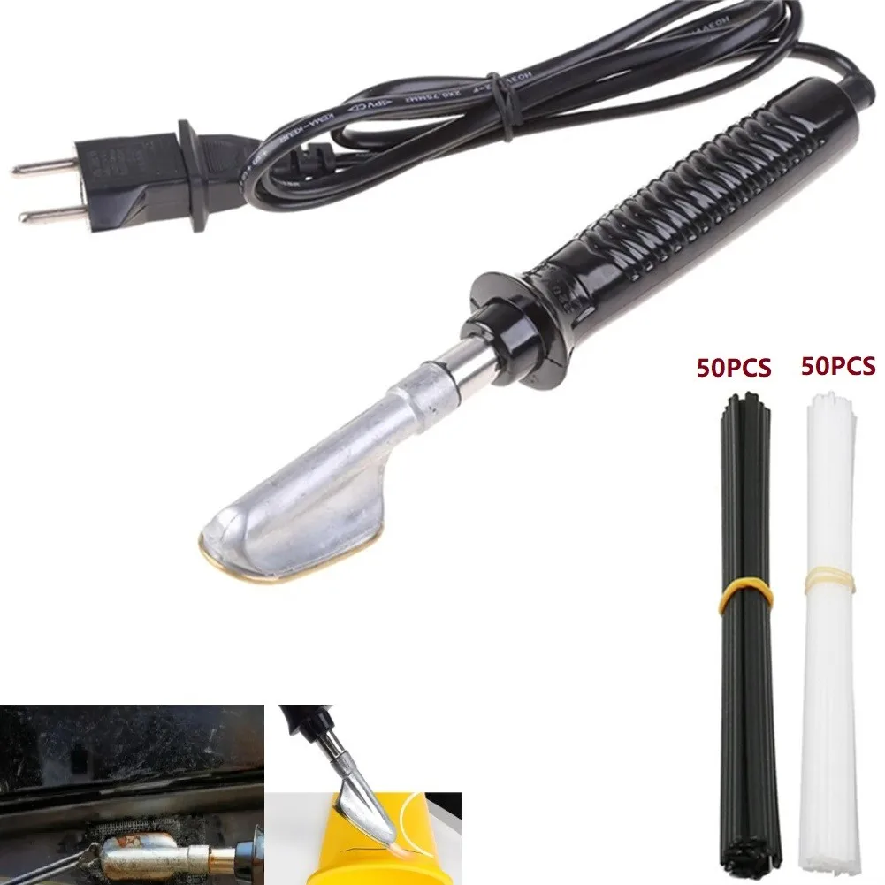 50W Electric Soldering Iron Welder Kit With 100Pcs PP Welding Rods Suitable For Plastic Repair Repairing
50W Electric Soldering Iron Welder Kit With 100Pcs PP Welding Rods Suitable For Plastic Repair Repairing
