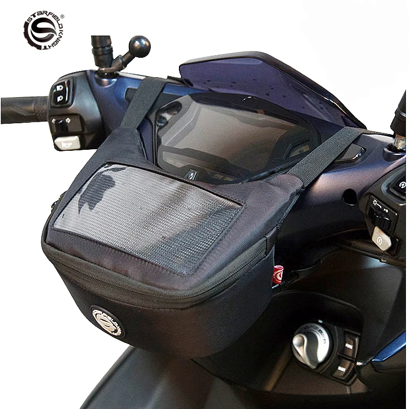 Motorcycle Riding Front Handlebar Bag Multifunction Storage Bag Waterproof Motorcycle waist Bag Tool Carry Bag Navigation Pocket
Motorcycle Riding Front Handlebar Bag Multifunction Storage Bag Waterproof Motorcycle waist Bag Tool Carry Bag Navigation Pocket