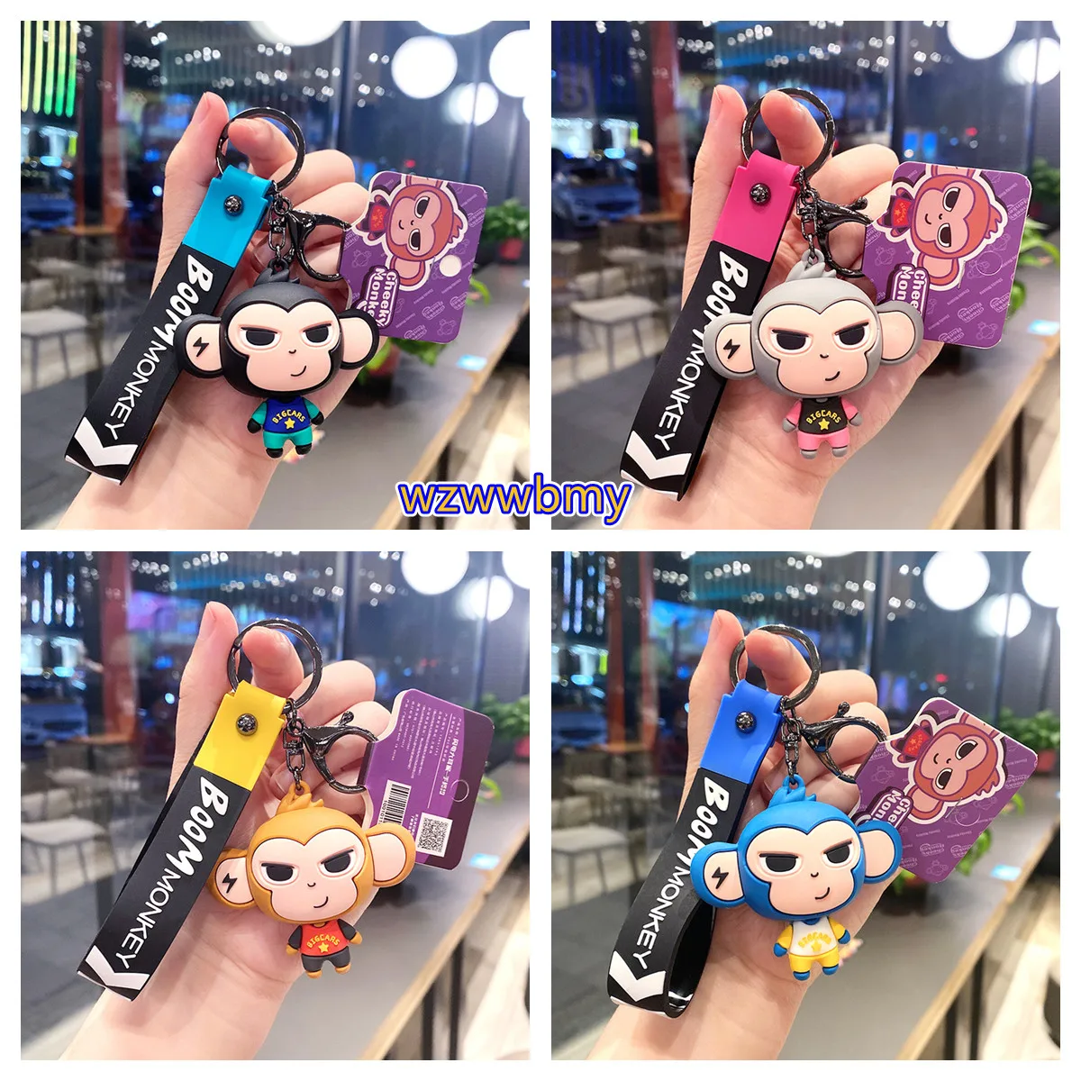 Epoxy Playful Monkey Keychain Elephant Cute Trinket Women Men Couple Pendant Bag Car Key Ring Jewelry Lanyard Accessory Gift To
Epoxy Playful Monkey Keychain Elephant Cute Trinket Women Men Couple Pendant Bag Car Key Ring Jewelry Lanyard Accessory Gift To