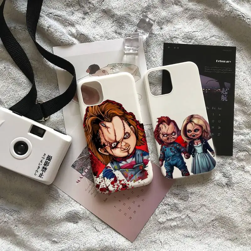 CHUCKY Horror Movie Phone Case Candy Color for iPhone 6 7 8 11 12 13 s mini pro X XS XR MAX Plus
CHUCKY Horror Movie Phone Case Candy Color for iPhone 6 7 8 11 12 13 s mini pro X XS XR MAX Plus