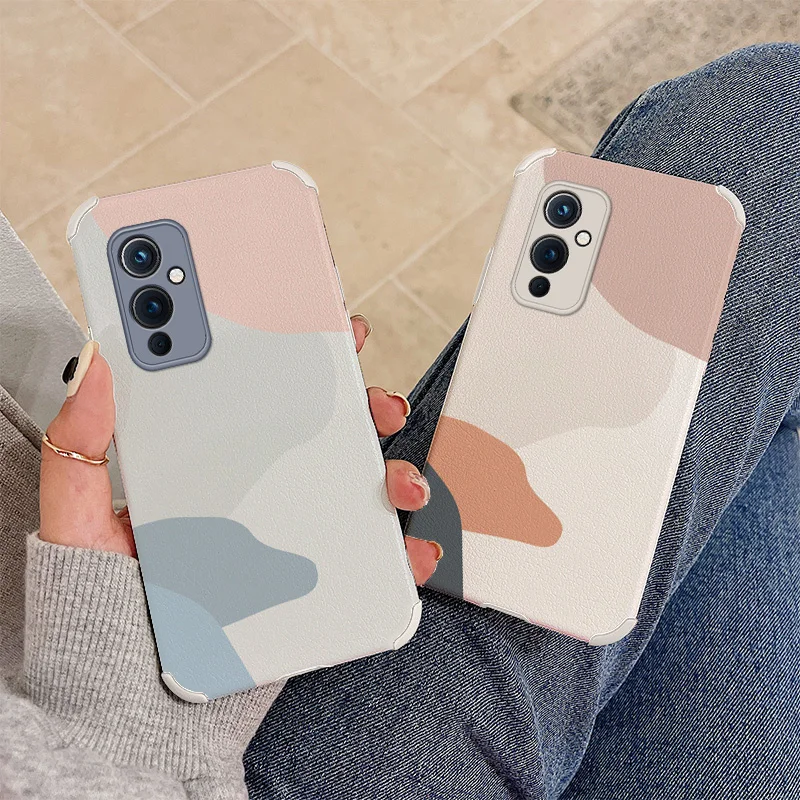 Morandi Contrast Phone Case For Oneplus 9 9pro 8t 8 8pro Pro Lambskin Four Corners Stick Leather Cover
Morandi Contrast Phone Case For Oneplus 9 9pro 8t 8 8pro Pro Lambskin Four Corners Stick Leather Cover