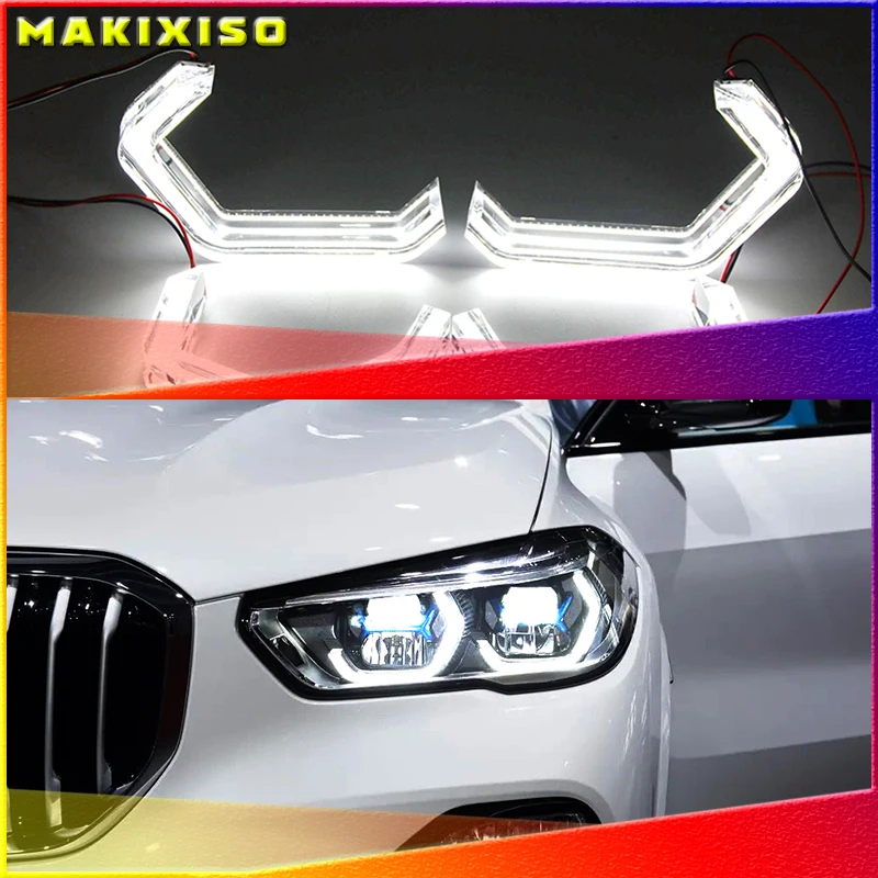 Светодиодный светильник Angel Eyes Halo Rings для автомобиля, ходовая лампа DRL для BMW F10 F11 F12 F13 F30 F31 F32 F34 F18 F22 F80 F01 E60 E90 E81 E82 Z4
Светодиодный светильник Angel Eyes Halo Rings для автомобиля, ходовая лампа DRL для BMW F10 F11 F12 F13 F30 F31 F32 F34 F18 F22 F80 F01 E60 E90 E81 E82 Z4