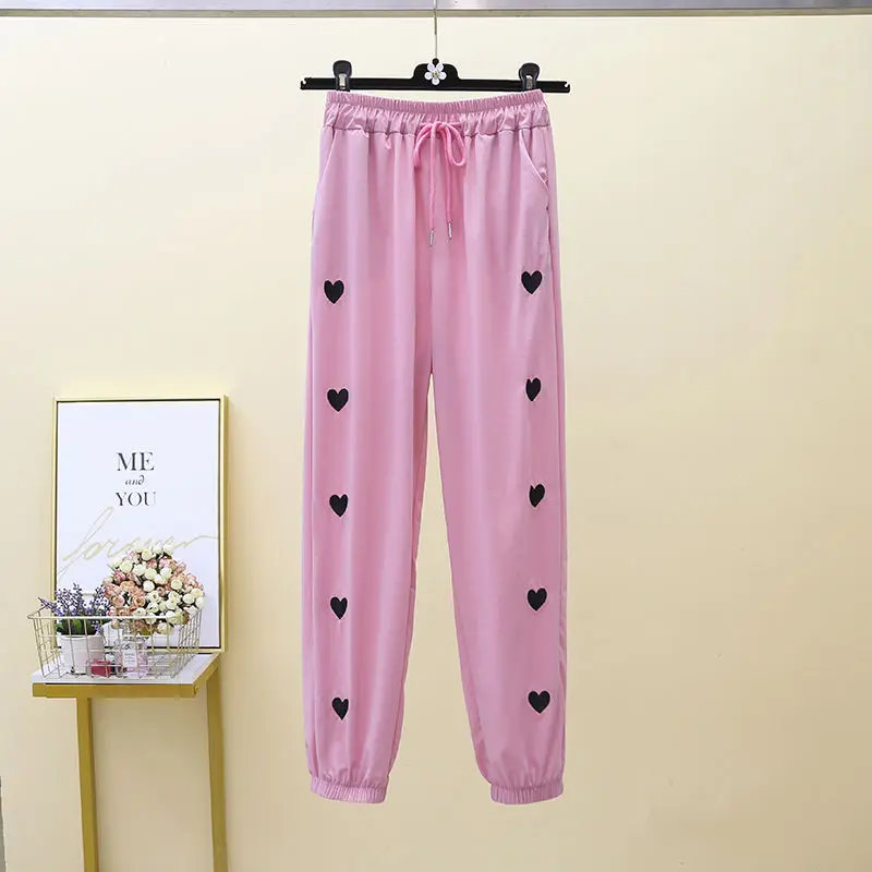 Plus Size Joggers Women Baggy Sweatpants White Korean Spring Summer Loose Hip Hop Harem Pants High Waist Sports Trousers X75
Plus Size Joggers Women Baggy Sweatpants White Korean Spring Summer Loose Hip Hop Harem Pants High Waist Sports Trousers X75