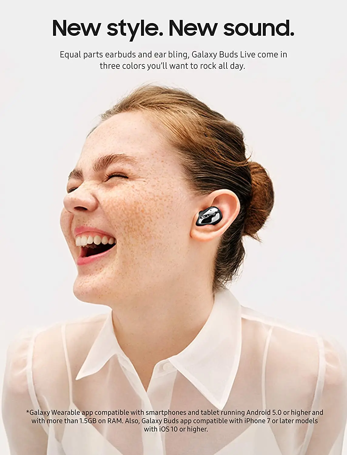 Buds Live, True Wireless Earbuds w/Active Noise Cancelling (Charging Case Included) Mystic Black
Buds Live, True Wireless Earbuds w/Active Noise Cancelling (Charging Case Included) Mystic Black