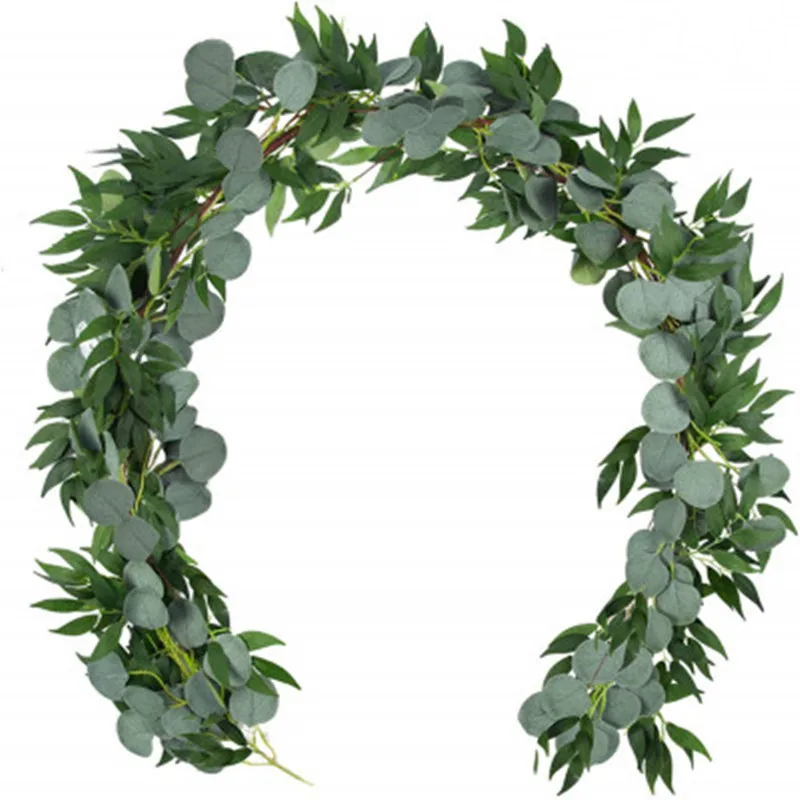 Simulation Green Plant Encryption Willow Eucalyptus Leaves Rattan Home Wedding Decoration Holiday Decoration Supplies
Simulation Green Plant Encryption Willow Eucalyptus Leaves Rattan Home Wedding Decoration Holiday Decoration Supplies