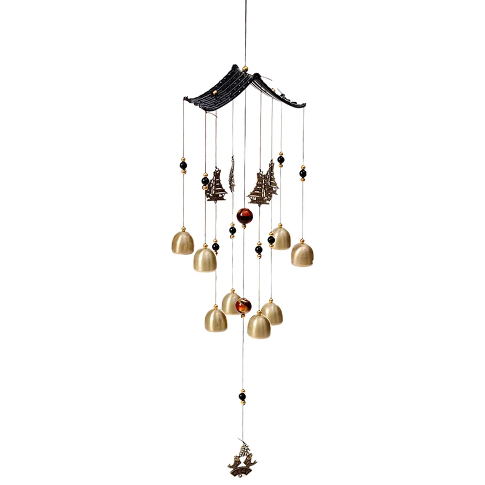 Retro Metal Wind Chime Creative Hanging Pendant Delicate Door Trim Wind Chime Pendant Wind Bells Door Window Decoration - Sailbo 
Retro Metal Wind Chime Creative Hanging Pendant Delicate Door Trim Wind Chime Pendant Wind Bells Door Window Decoration - Sailbo