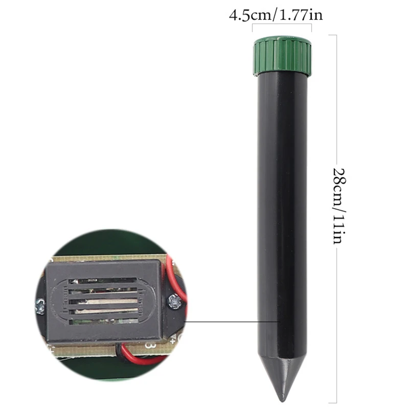 2 шт. ультразвуковой отпугиватель родинок водонепроницаемый моль мышей волов