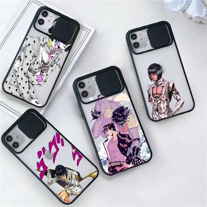 JOJO BIZARR ADVENTUR Phone Case For iPhone 7 8 11 12 X XS XR MINI Pro Max Plus Slide Camera Lens Protection soft Transparent
JOJO BIZARR ADVENTUR Phone Case For iPhone 7 8 11 12 X XS XR MINI Pro Max Plus Slide Camera Lens Protection soft Transparent