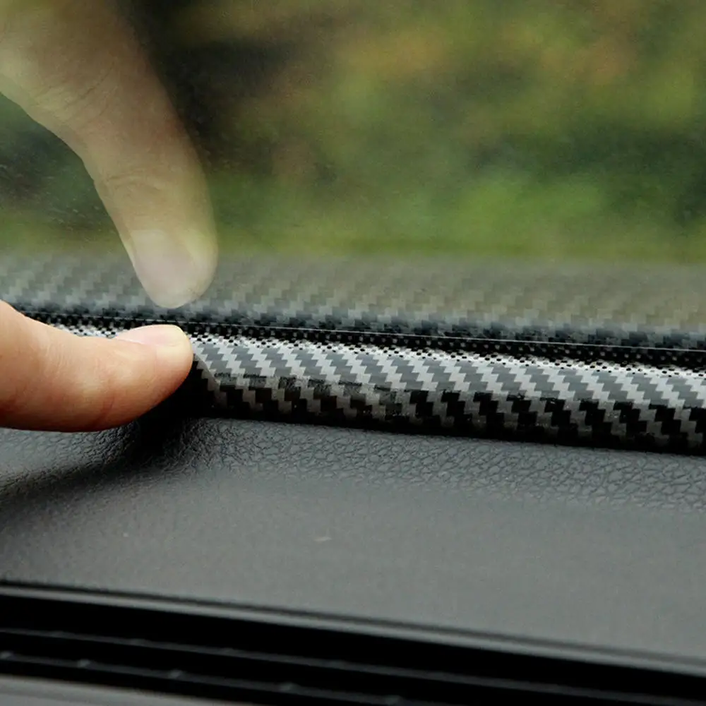 1.6M Universal Carbon Fiber Car Seal Strip Dashboard Windshield Gap Noise Insulation Strip Car Seal Soundproof Strip
1.6M Universal Carbon Fiber Car Seal Strip Dashboard Windshield Gap Noise Insulation Strip Car Seal Soundproof Strip
